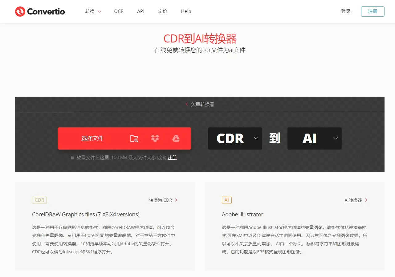 CDR到AI转换器