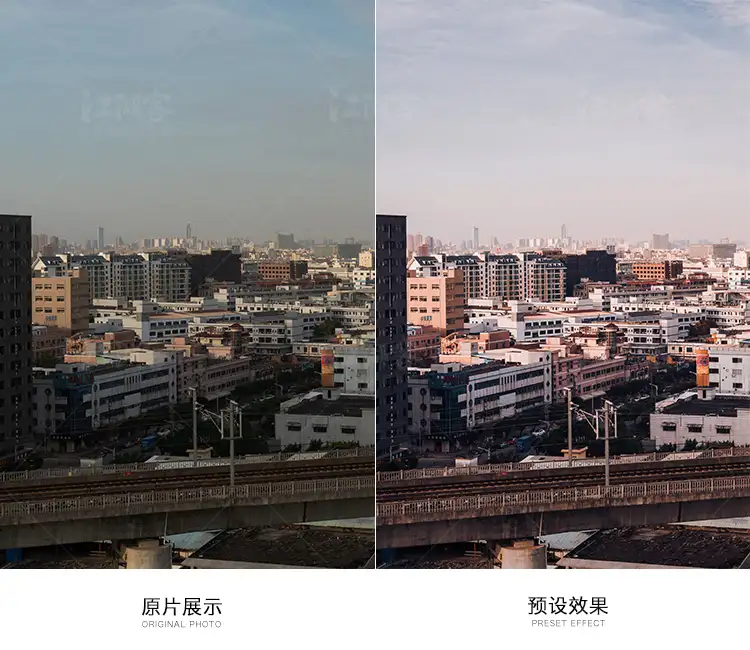 人文纪实lr预设日系街拍旅拍摄影城市电影ps手机调色pr luts滤镜