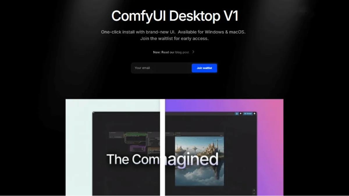 官方出品 ComfyUI工作流客户端
