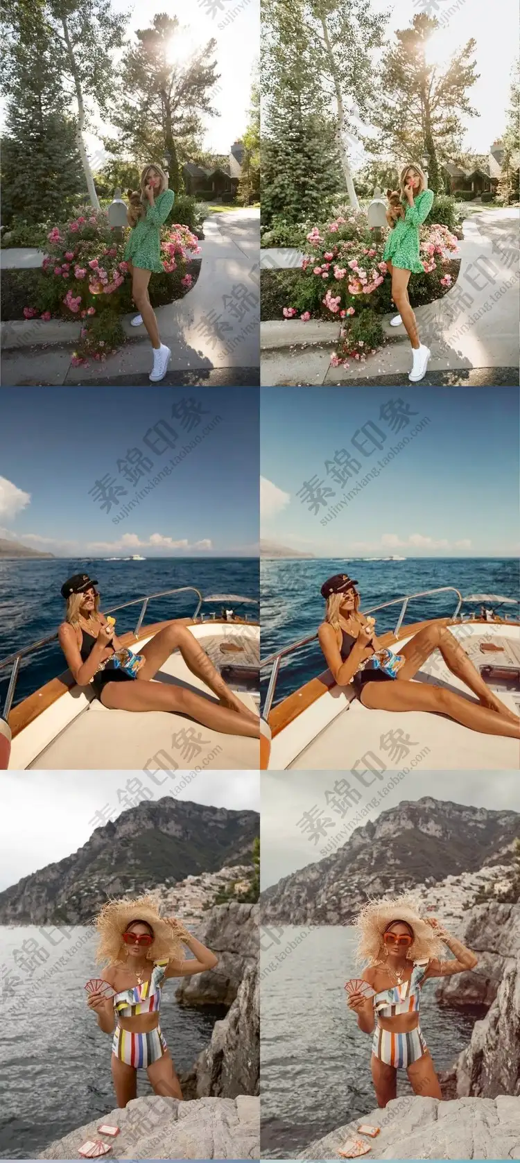 LR预设PS滤镜PR网红风博主tezza旅拍FCPX手机版APP调色LUT