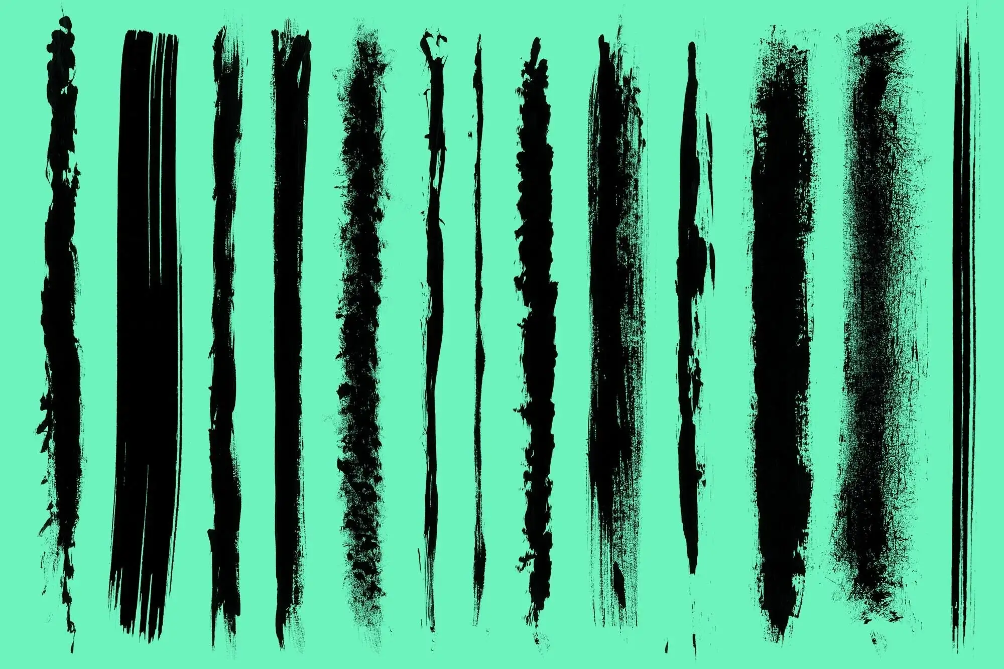 100个 笔触痕迹效果 Photoshop 画笔