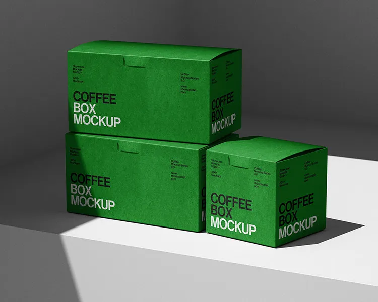 咖啡奶茶包装品牌vi设计咖啡杯纸袋效果图展示PSD贴图样机PS素材
