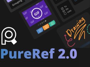 设计图片参考图管理神器 PureRef 2.1.3 中文汉化版