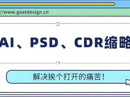 万能缩略图补丁 PS/AI/EPS/CDR/C4D等格式