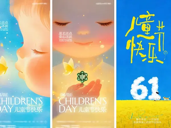 六一儿童节海报合集